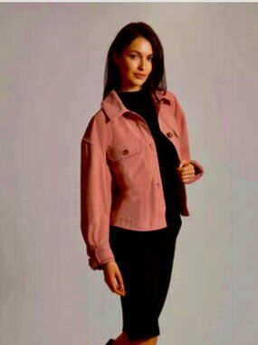 NWOT Avec Les Filles  Shacket/Jacket Size L